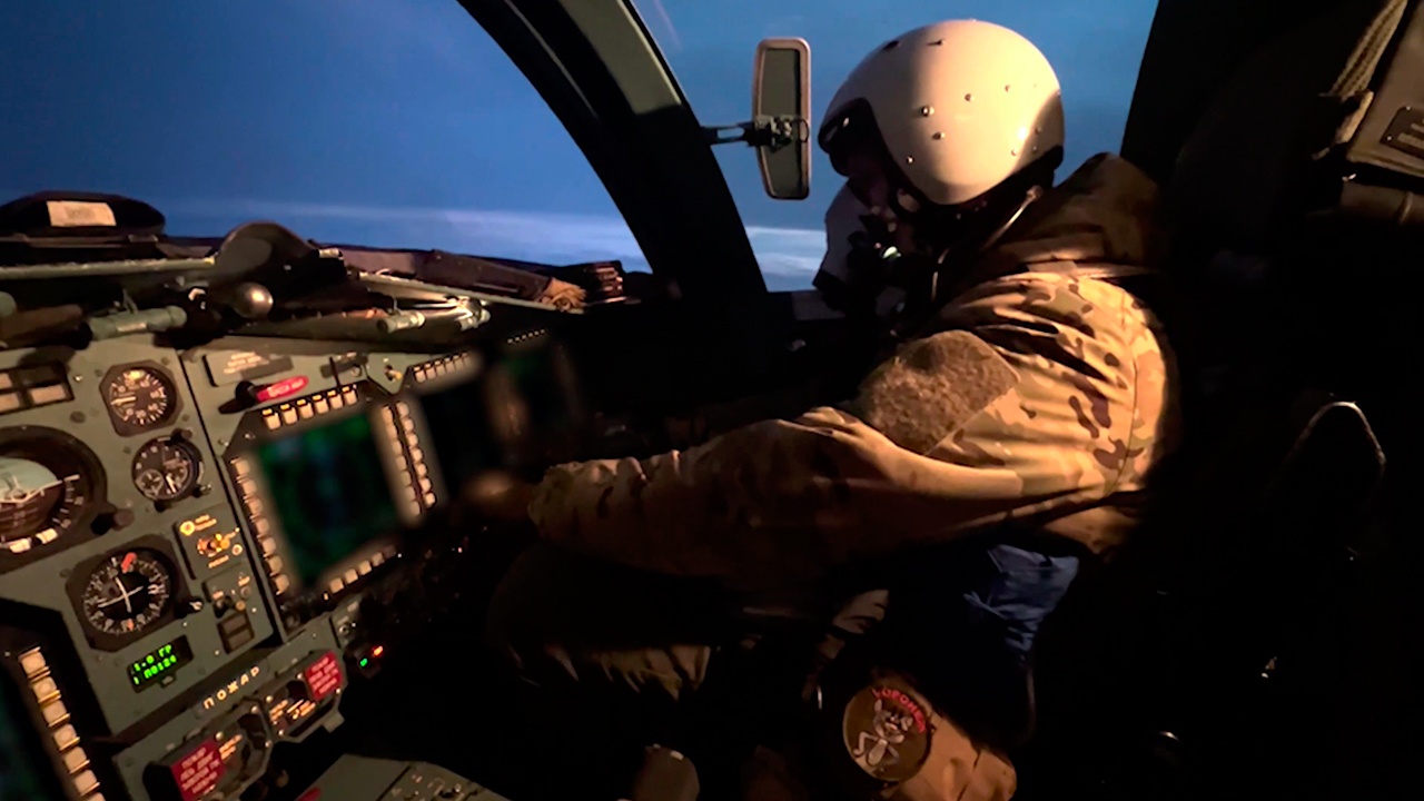 Су-34 сбросил авиабомбы на пункт управления дронами ВСУ