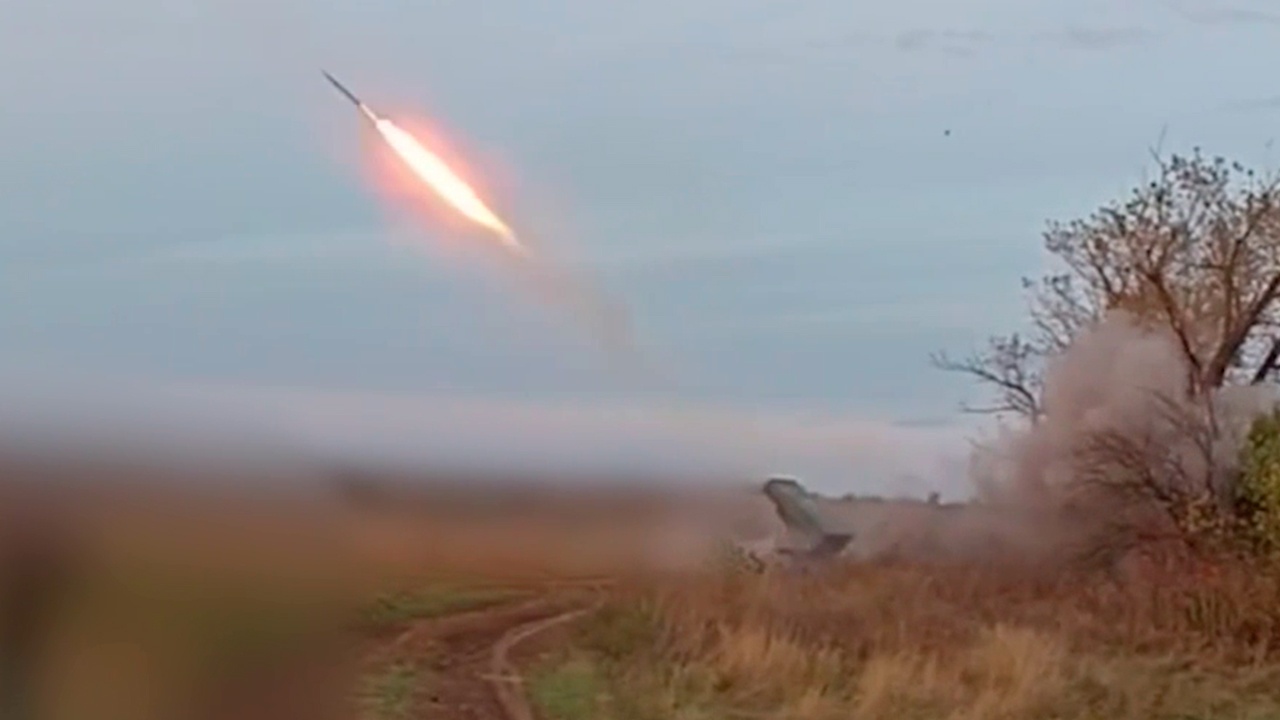 БМ-21 «Град» разгромил пункты дислокации резервов ВСУ в Запорожской области