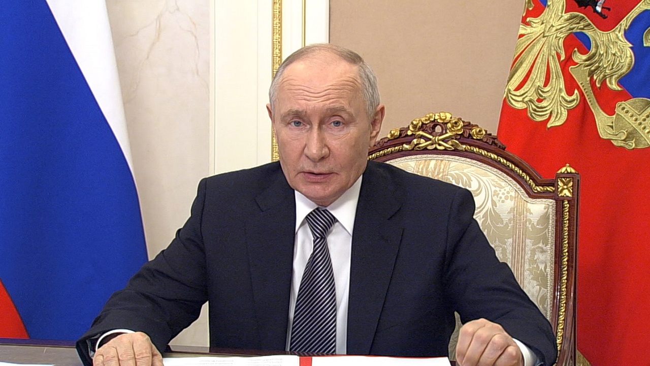 Путин поднял вопрос о теракте в Старобельске на совещании Совбеза РФ