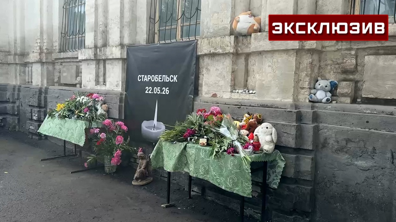 Мемориал появился рядом с атакованным ВСУ колледжем в Старобельске