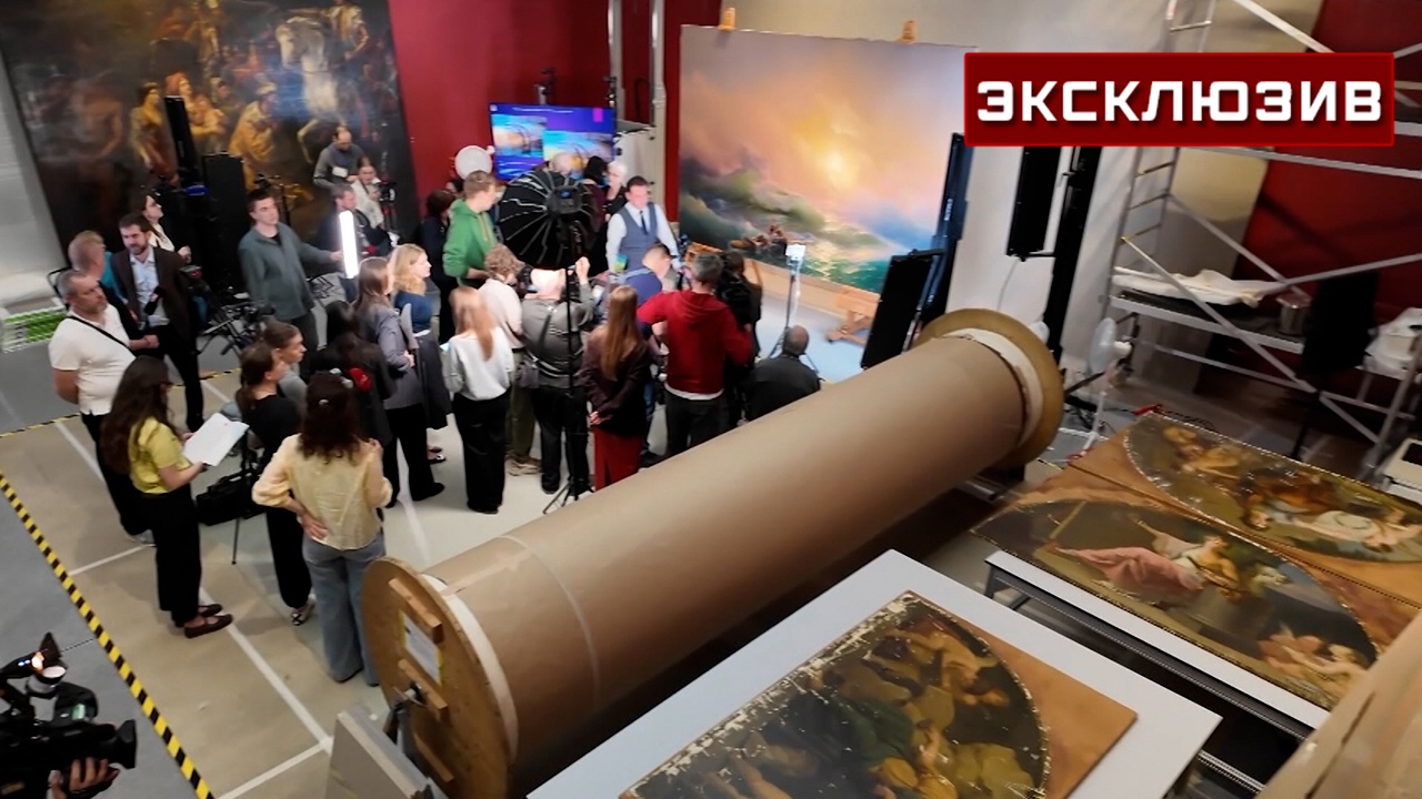 В Русском музее рассказали о реставрации шедевра Айвазовского
