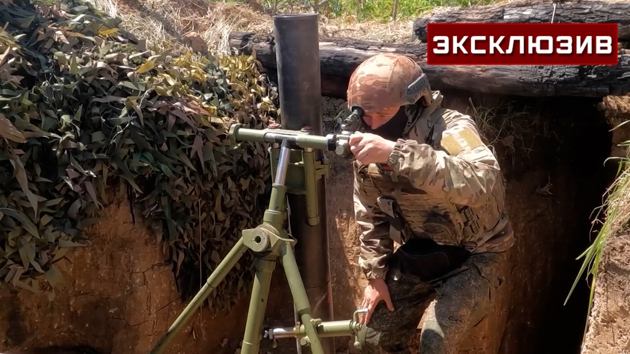Минометчики ГрВ «Восток» накрыли позиции ВСУ после разведки с воздуха