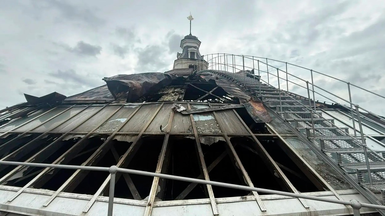 Более 90% полотна панорамы обороны Севастополя не пережило пожар