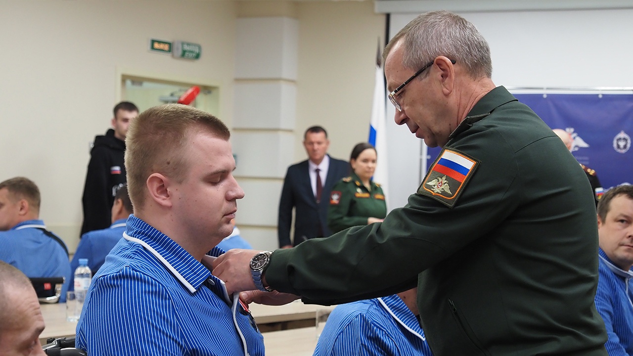 Участники СВО получили награды в Военно-медицинской академии имени Кирова
