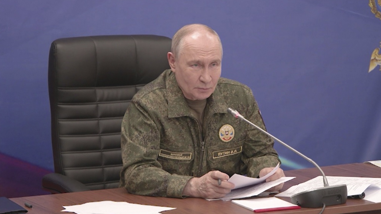 Путину показали освобожденную Константиновку с дронов