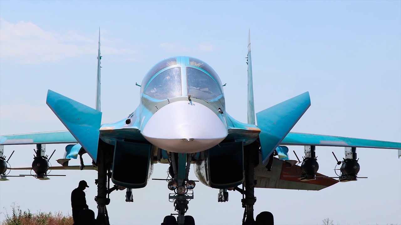 Экипаж Су-34 ликвидировал украинских дроноводов в зоне спецоперации