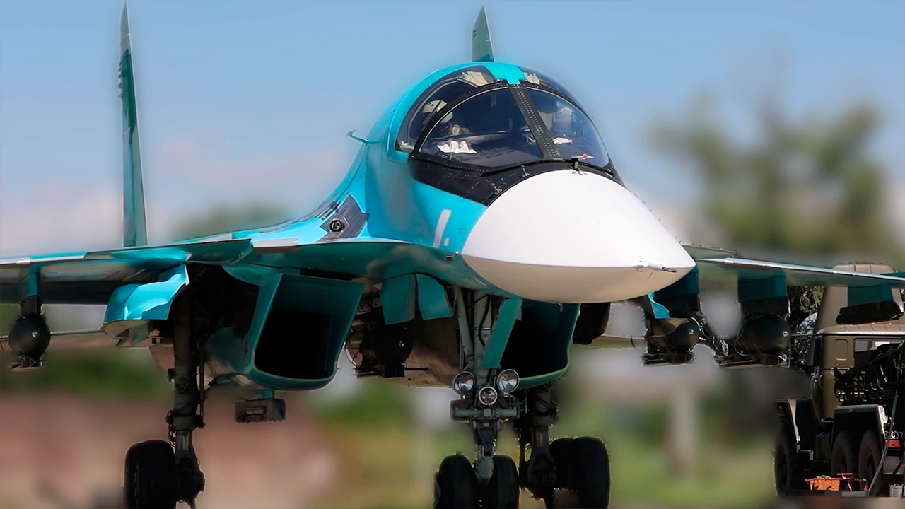 Экипаж Су-34 ликвидировал украинских дроноводов в зоне спецоперации