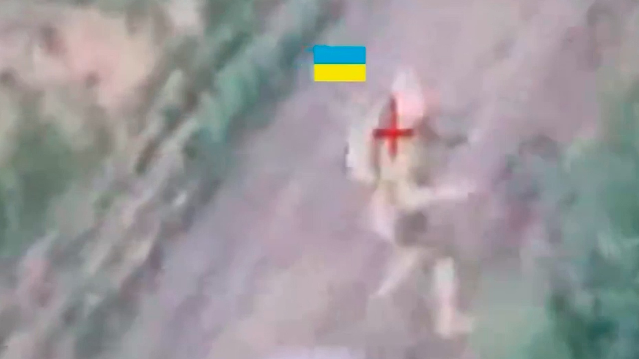 МО РФ показало видео с эпизодами боев за Благодатное