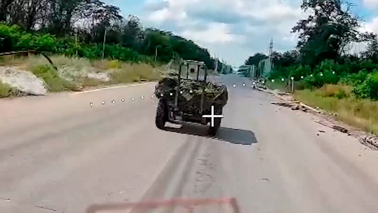 Дроноводы уничтожили пять НРТК боевиков в Краматорском районе
