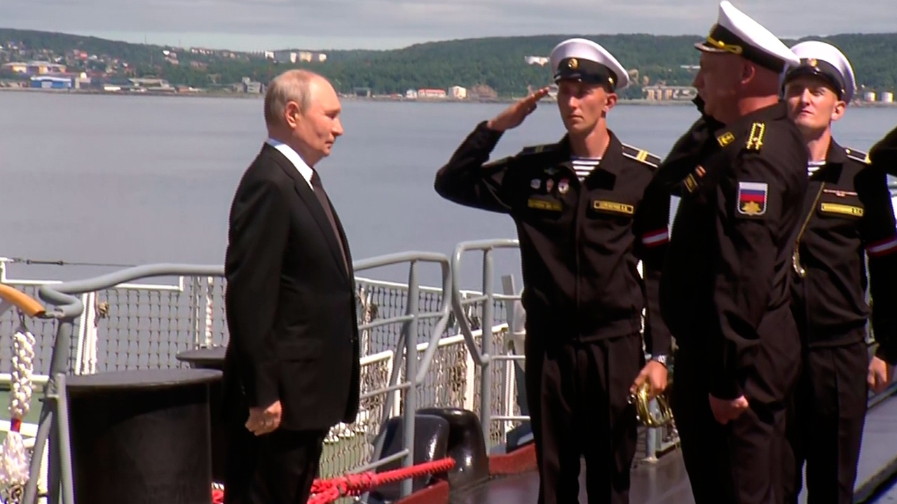Путин прибыл на учения Тихоокеанского флота