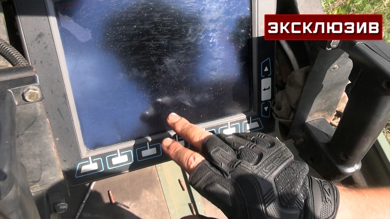 Морпехи установили на турель экран с подбитой в Курской области Bradley