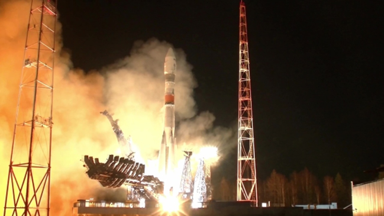 Космические войска провели пуск ракеты-носителя «Союз-2.1б» 