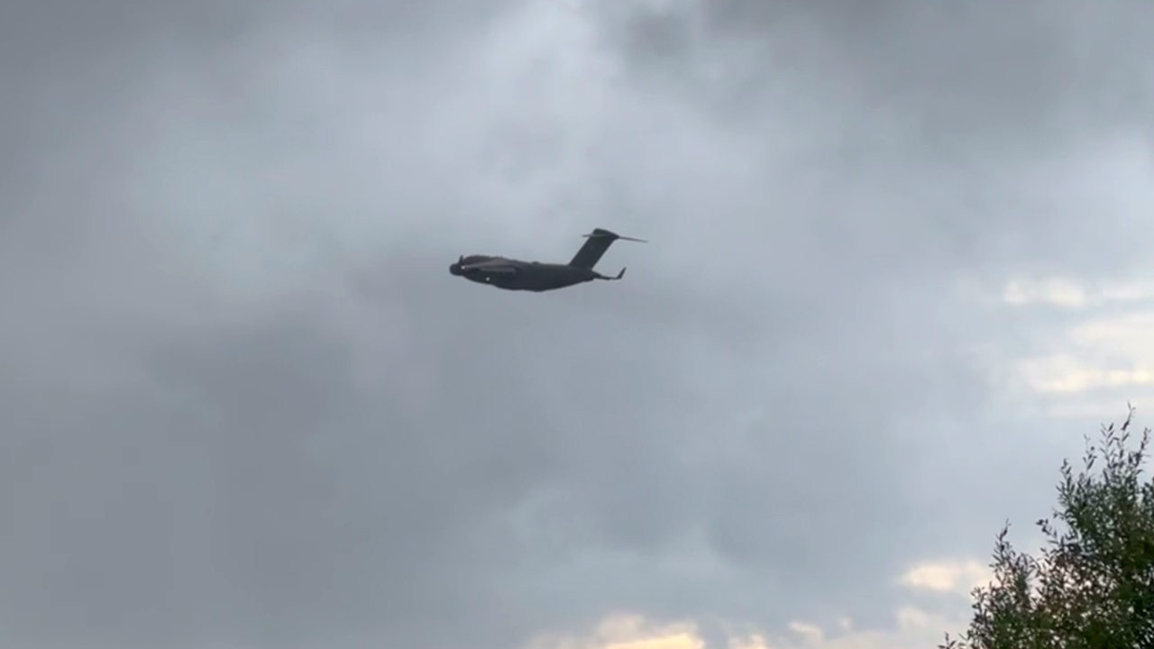 Американский военно-транспортный самолет вылетел из Внуково