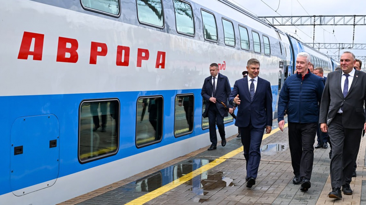 Двухэтажный поезд «Аврора» начнет курсировать между Москвой и Ярославлем