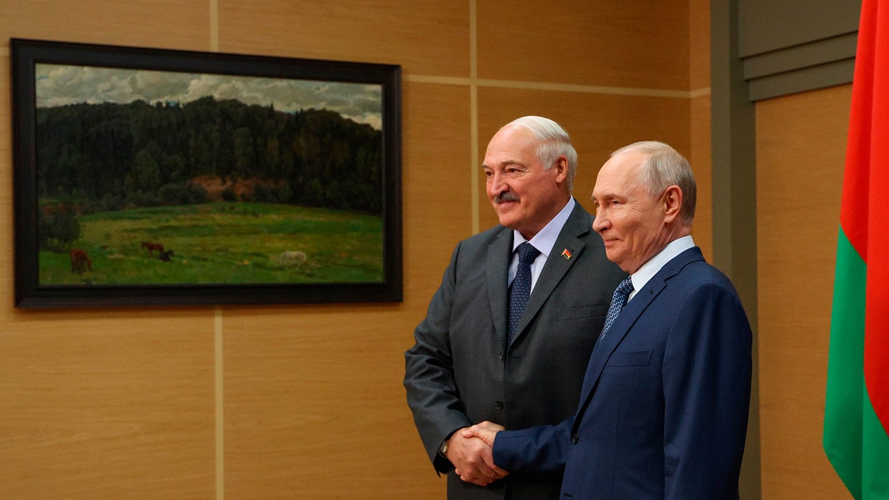Путин встретился с Лукашенко в Ново-Огарево