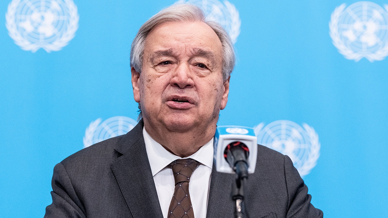 Гутерриш призвал к полному прекращению огня на Украине