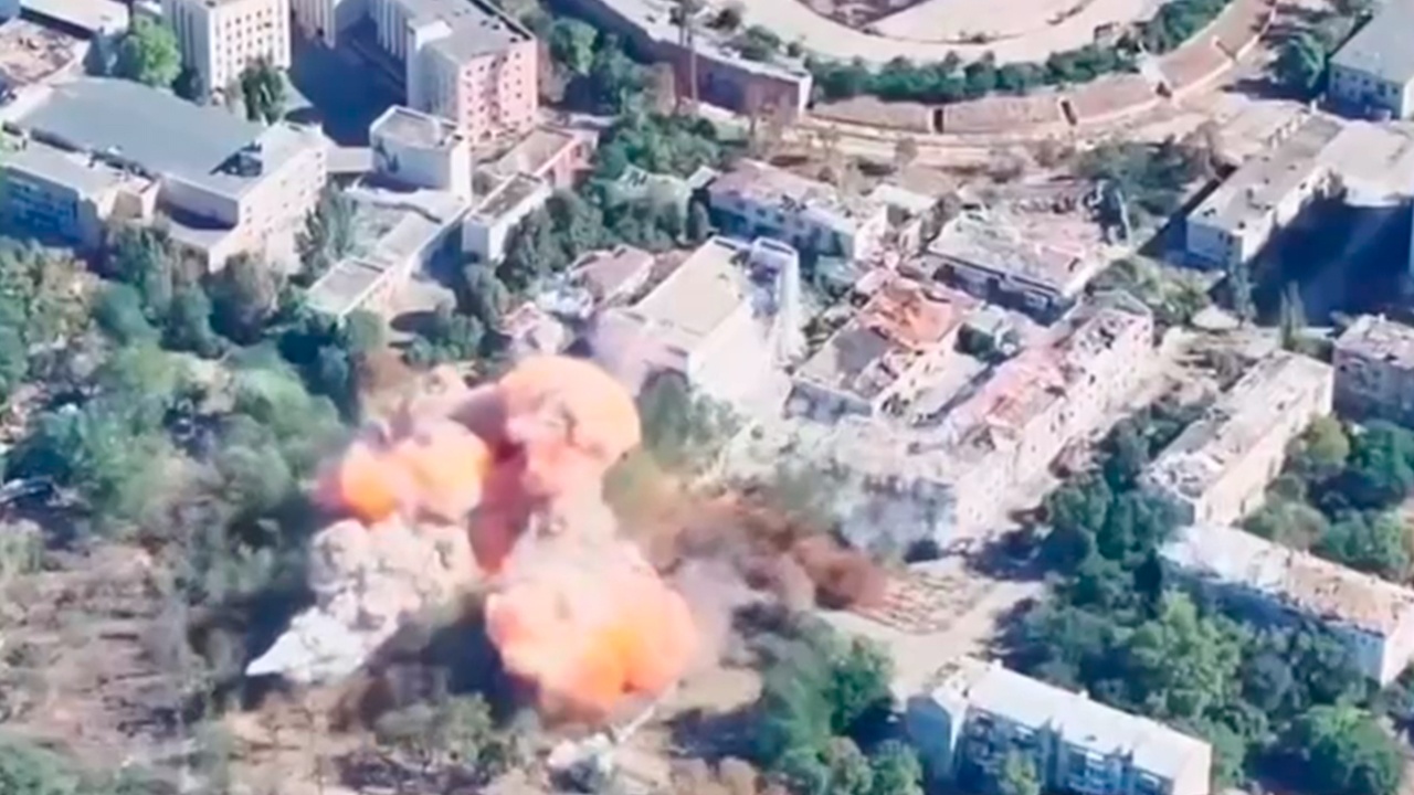 Российские войска поразили склады с дронами в Херсоне