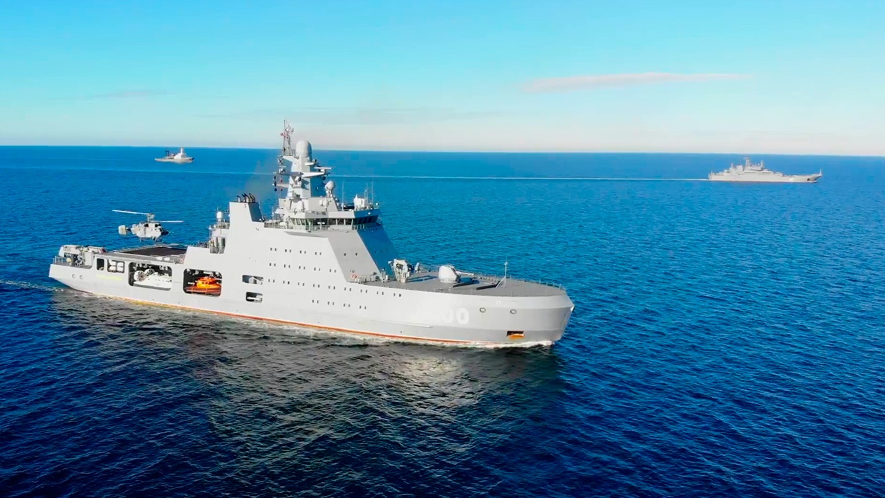 Отряд кораблей Северного флота вошел в море Лаптевых