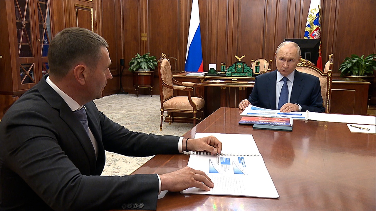 Демешин доложил Путину об увеличении экспорта из Хабаровского края вдвое