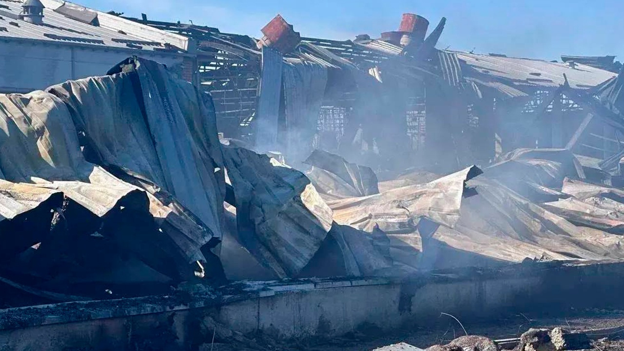 «Герани» сожгли производство комплектующих БПЛА в Одесской области