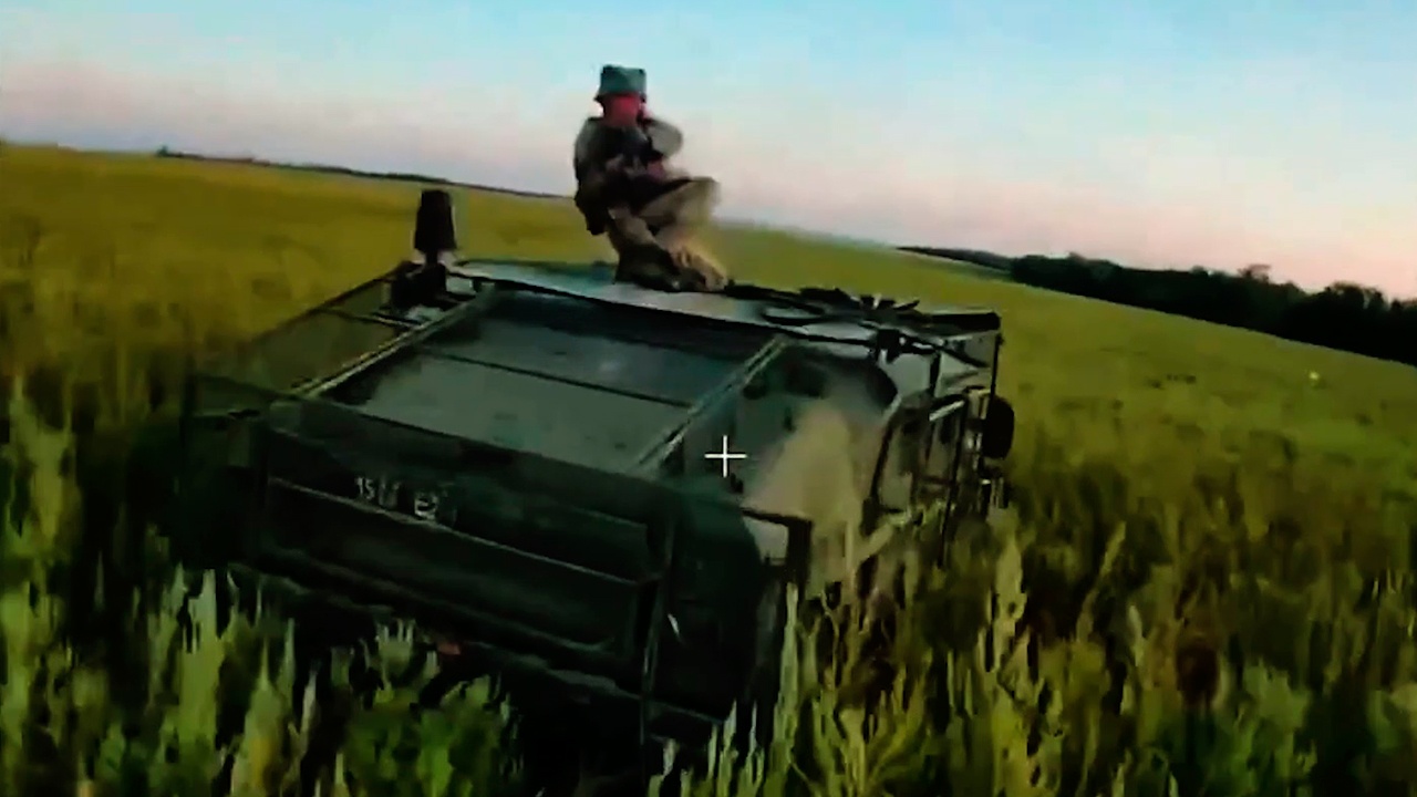 Минобороны показало видео с эпизодами боев за Голубково 