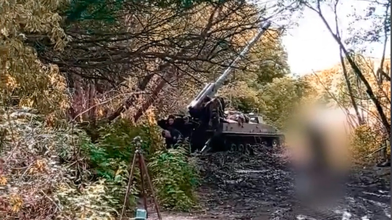 Самоходки «Гиацинт» ликвидировали дроноводов ВСУ в Запорожской области