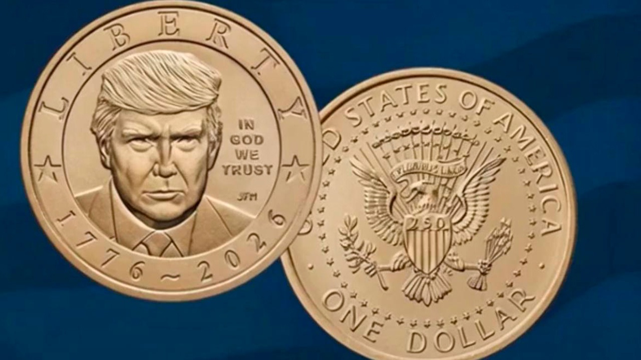 Монетный двор США заработал $1 млрд на памятной монете с Трампом