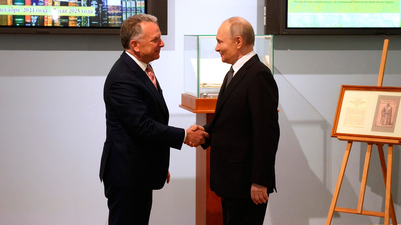 Путин начал встречу с Уиткоффом в Санкт-Петербурге